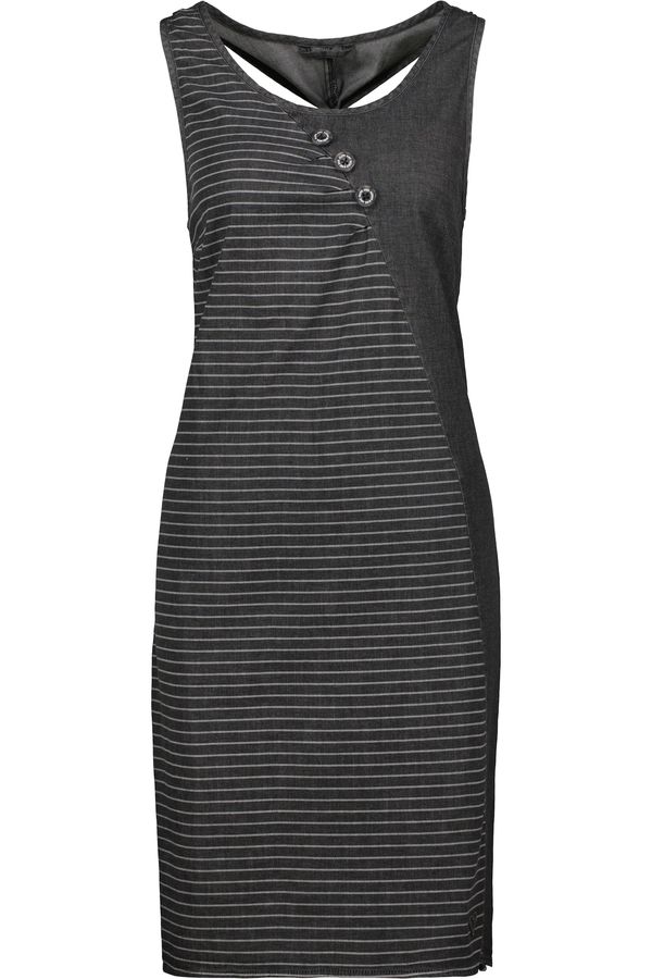 Alife and Kickin Alife and Kickin Poletna obleka 'CameronAK'  siva / črna