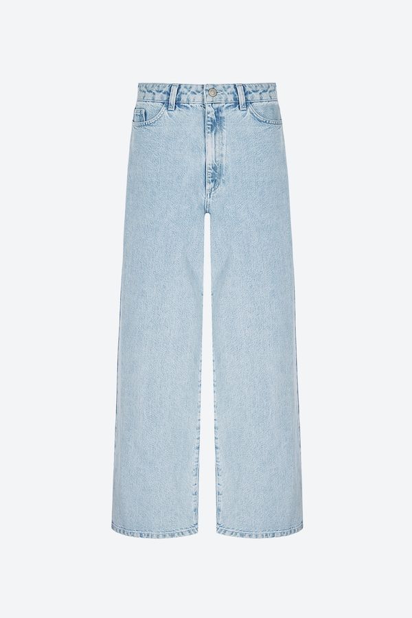 Aligne Aligne Kavbojke 'Freda'  modra / moder denim