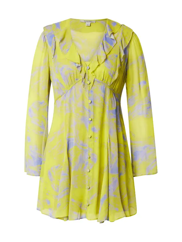 AllSaints AllSaints Dolga srajca 'LINI INSPIRAL'  modra / kivi