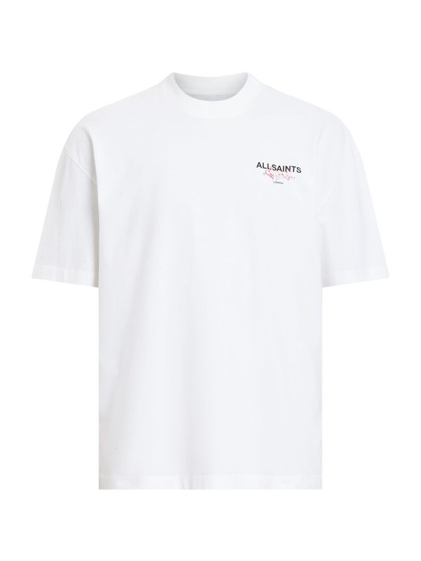 AllSaints AllSaints Majica 'AMORE'  rdeča / črna / bela