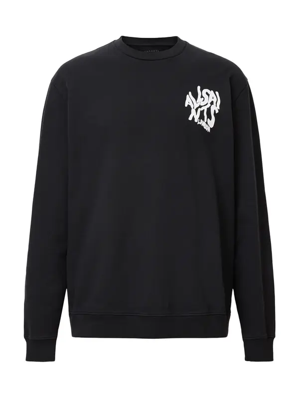 AllSaints AllSaints Majica  črna / bela