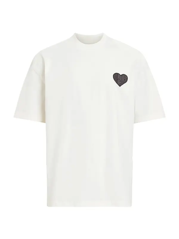 AllSaints AllSaints Majica 'LOVER'  črna / off-bela