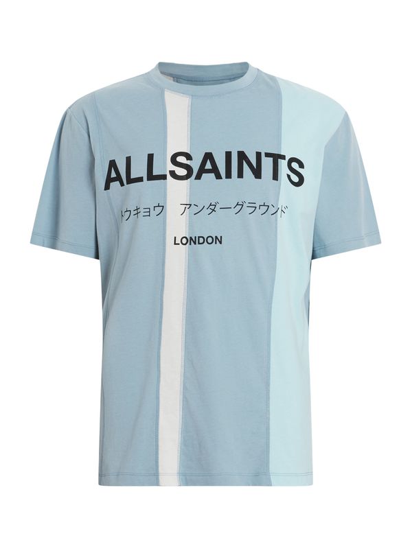 AllSaints AllSaints Majica 'REPURPOSE'  bež / azur / svetlo modra / črna