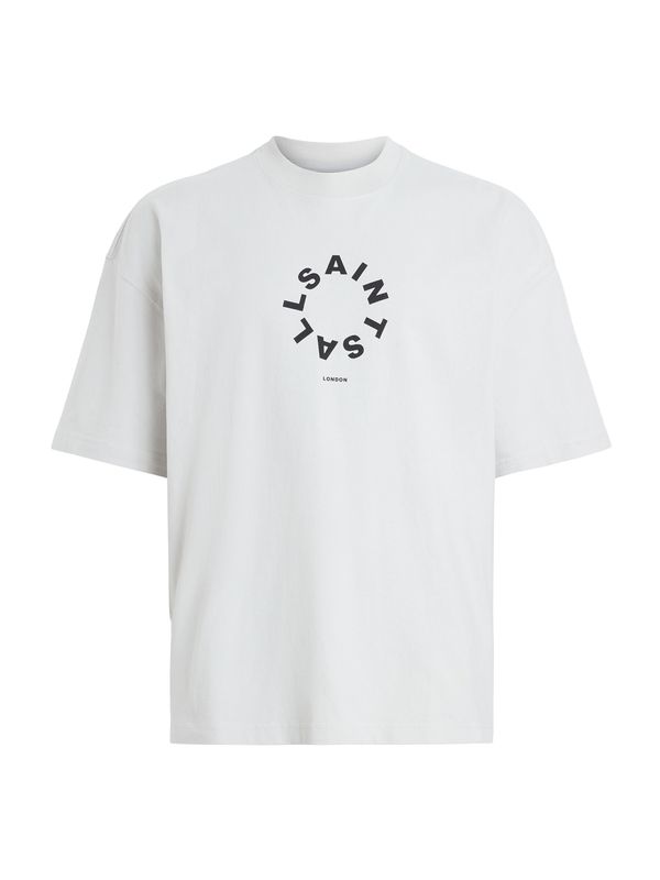 AllSaints AllSaints Majica 'TIERRA'  svetlo siva / črna