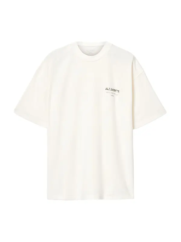 AllSaints AllSaints Majica 'Underground'  kremna / kamela / temno rjava