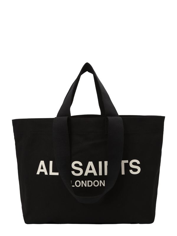 AllSaints AllSaints Nakupovalna torba 'ALI'  črna / bela