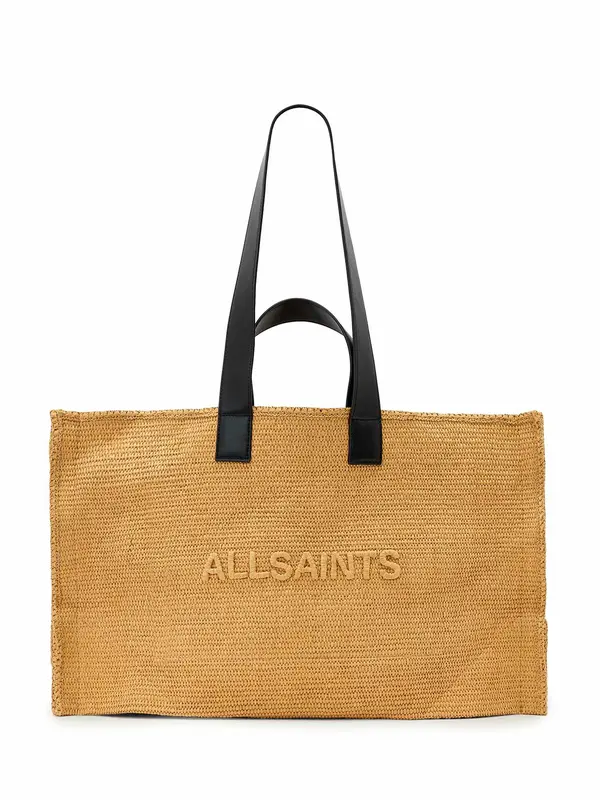 AllSaints AllSaints Nakupovalna torba 'LUTECE'  pueblo / črna
