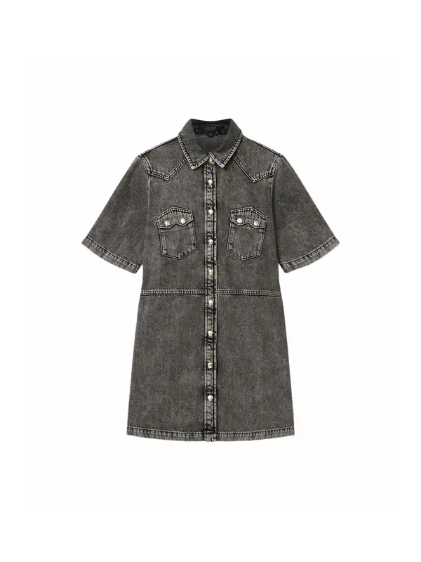 AllSaints AllSaints Obleka  siv denim