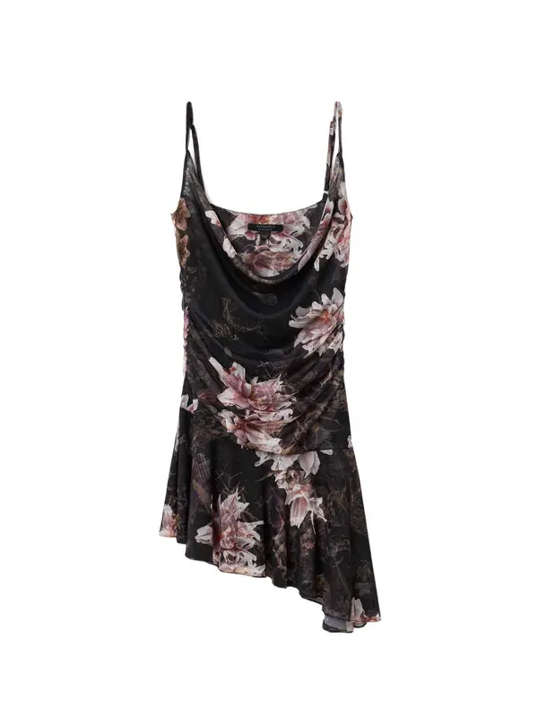 AllSaints AllSaints Poletna obleka 'BEA'  barva blata / temno siva / mauve / črna