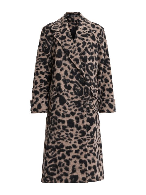 AllSaints AllSaints Prehoden plašč 'MABEL LEPPO'  brokat / črna