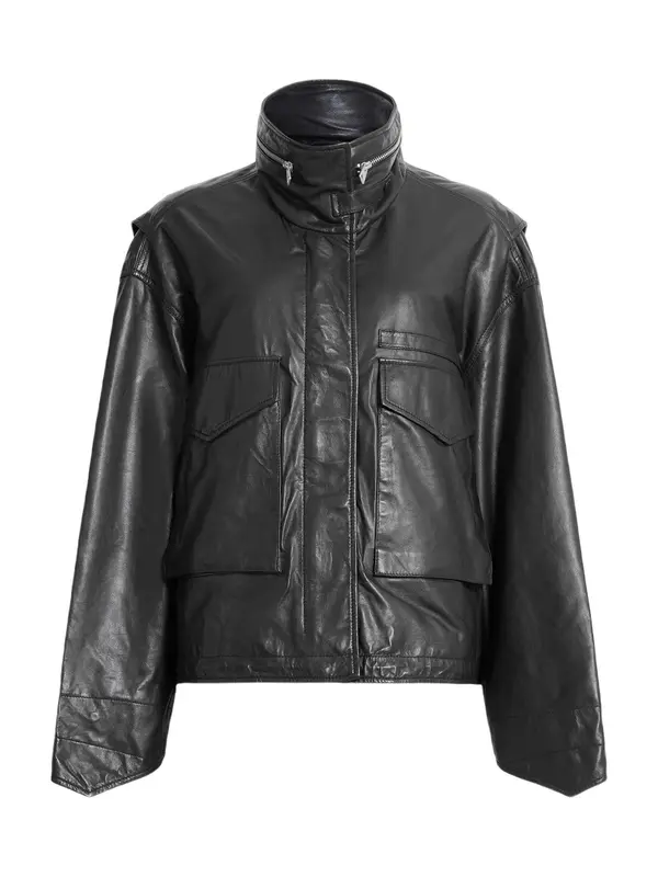 AllSaints AllSaints Prehodna jakna 'CLAY'  črna
