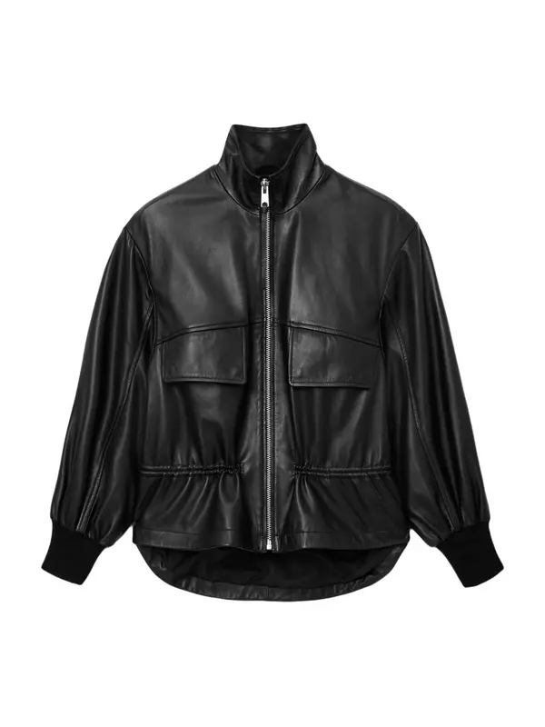 AllSaints AllSaints Prehodna jakna 'FLOR'  črna