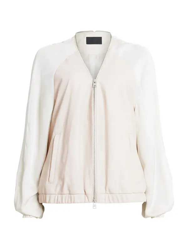 AllSaints AllSaints Prehodna jakna 'HELTON'  off-bela