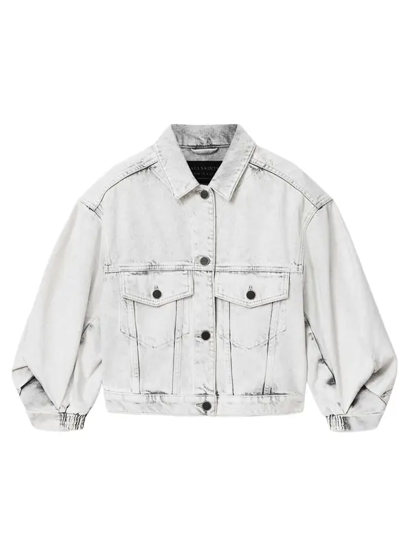 AllSaints AllSaints Prehodna jakna 'LUCA'  svetlo siva