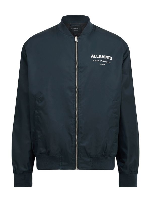 AllSaints AllSaints Prehodna jakna 'UNDERGROUND'  marine / bela