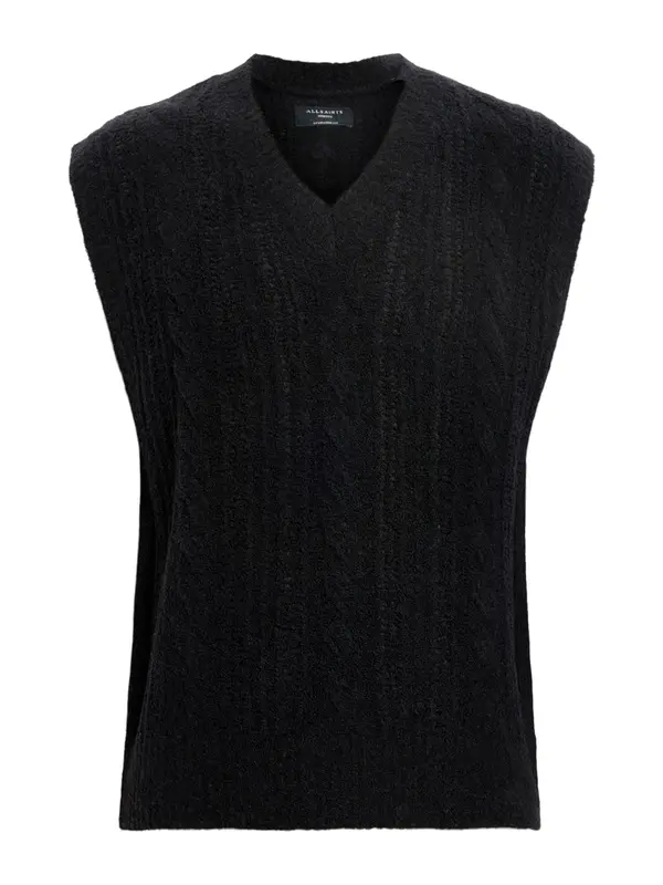 AllSaints AllSaints Pulover  črna