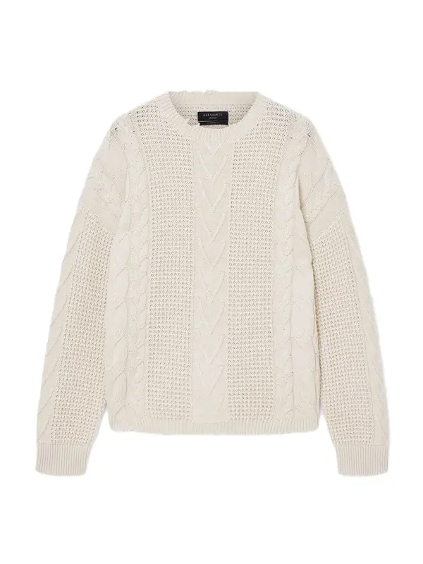 AllSaints AllSaints Pulover 'TENTER'  ecru
