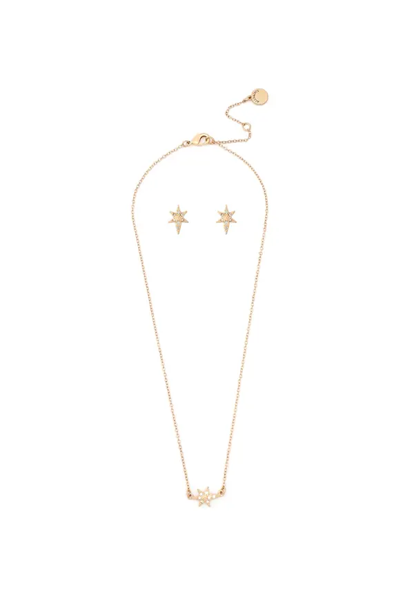 AllSaints AllSaints Verižica 'Celestial Pavé'  zlata