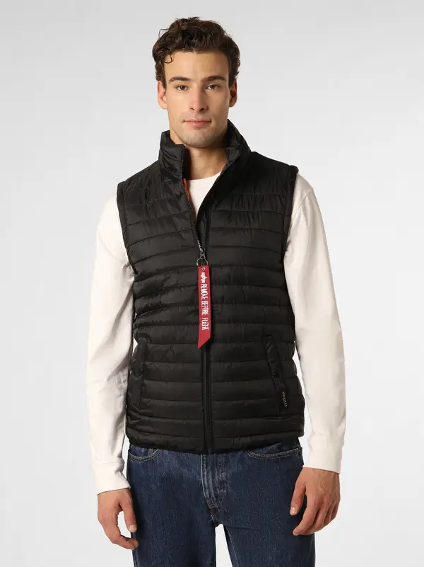 ALPHA INDUSTRIES ALPHA INDUSTRIES Brezrokavnik  črna