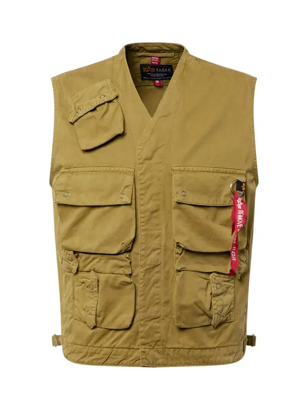 ALPHA INDUSTRIES ALPHA INDUSTRIES Brezrokavnik  oliva