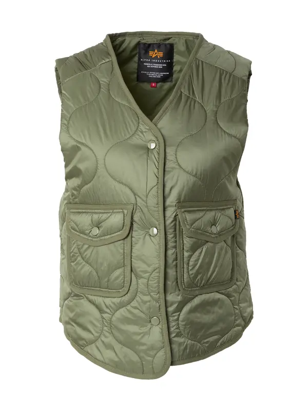 ALPHA INDUSTRIES ALPHA INDUSTRIES Brezrokavnik  oliva