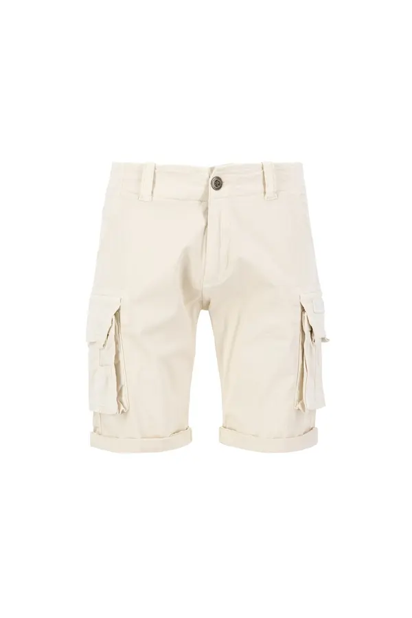 ALPHA INDUSTRIES ALPHA INDUSTRIES Hlače  bež / bela