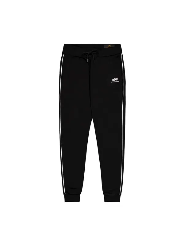ALPHA INDUSTRIES ALPHA INDUSTRIES Hlače  črna / bela