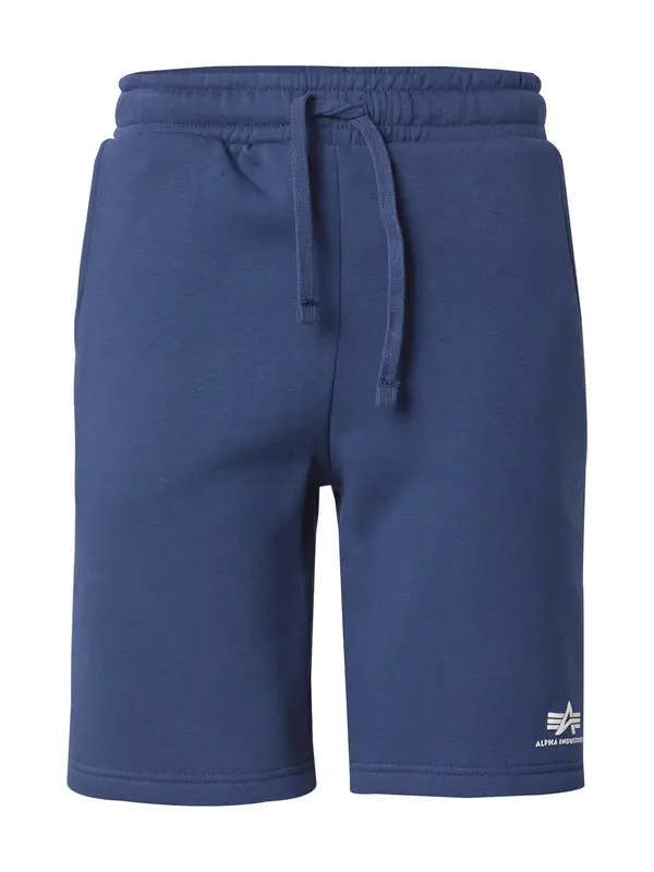 ALPHA INDUSTRIES ALPHA INDUSTRIES Hlače  mornarska / bela