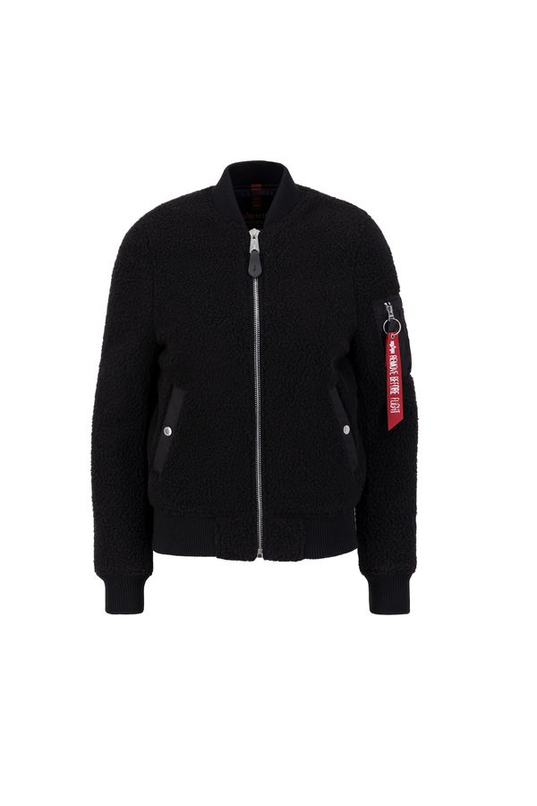 ALPHA INDUSTRIES ALPHA INDUSTRIES Jopa iz flisa  krvavo rdeča / črna