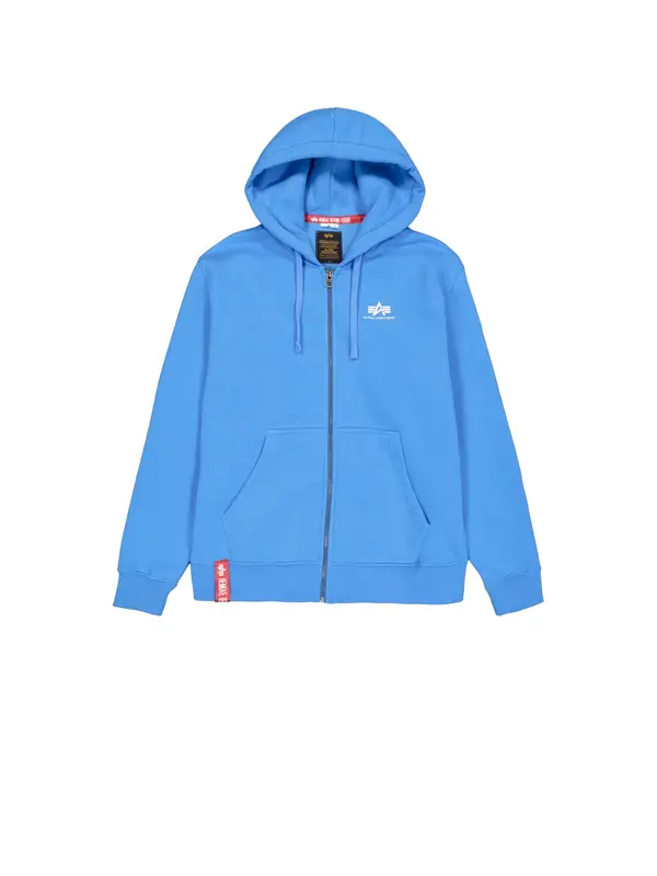 ALPHA INDUSTRIES ALPHA INDUSTRIES Jopa na zadrgo  azur / temno rdeča / bela