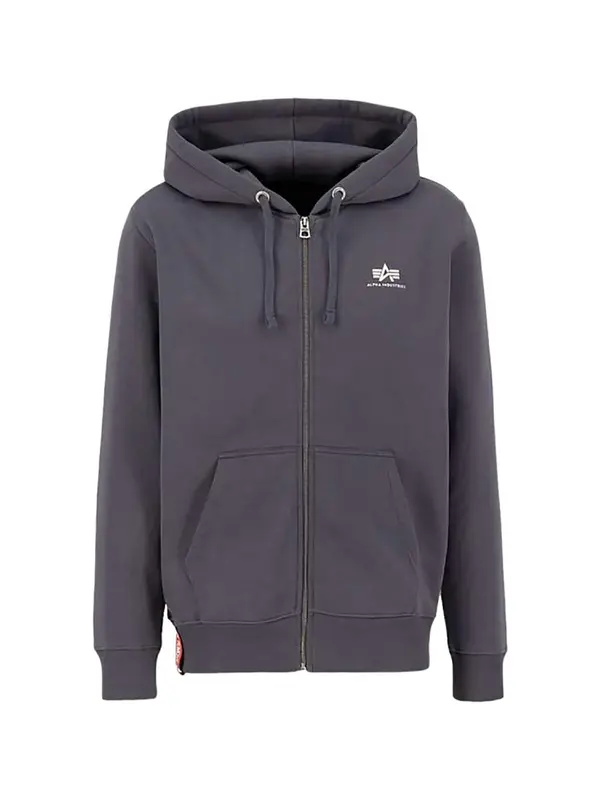 ALPHA INDUSTRIES ALPHA INDUSTRIES Jopa na zadrgo 'Basic Zip'  temno siva