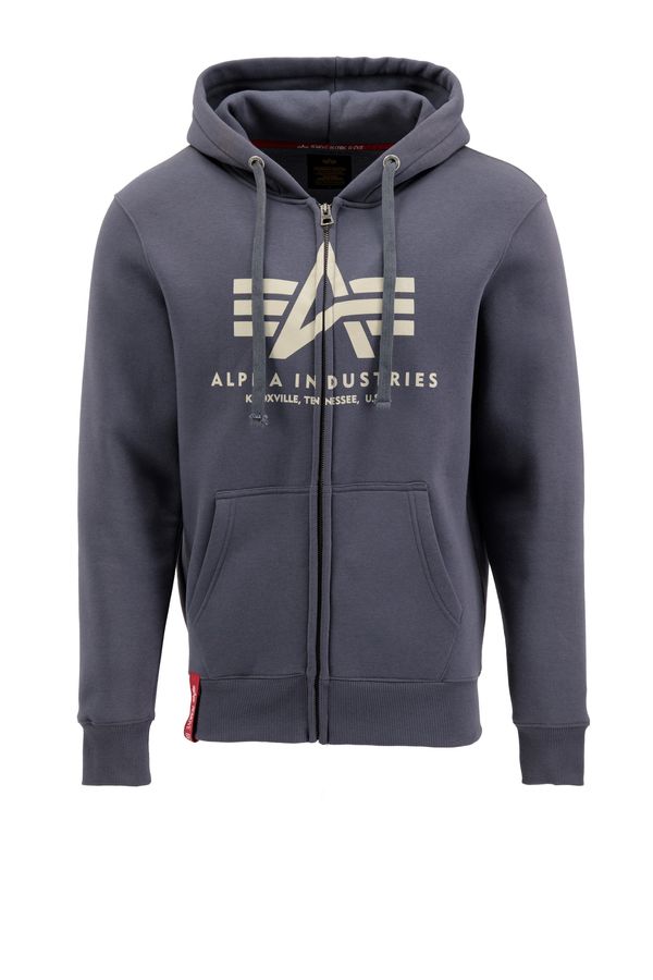 ALPHA INDUSTRIES ALPHA INDUSTRIES Jopa na zadrgo  kremna / siva