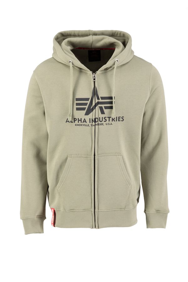 ALPHA INDUSTRIES ALPHA INDUSTRIES Jopa na zadrgo  oliva