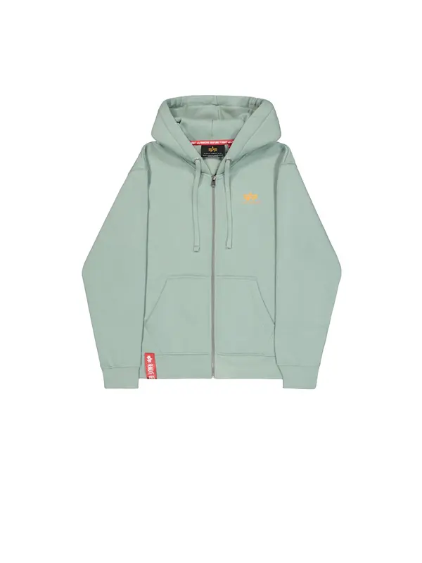 ALPHA INDUSTRIES ALPHA INDUSTRIES Jopa na zadrgo  pastelno zelena