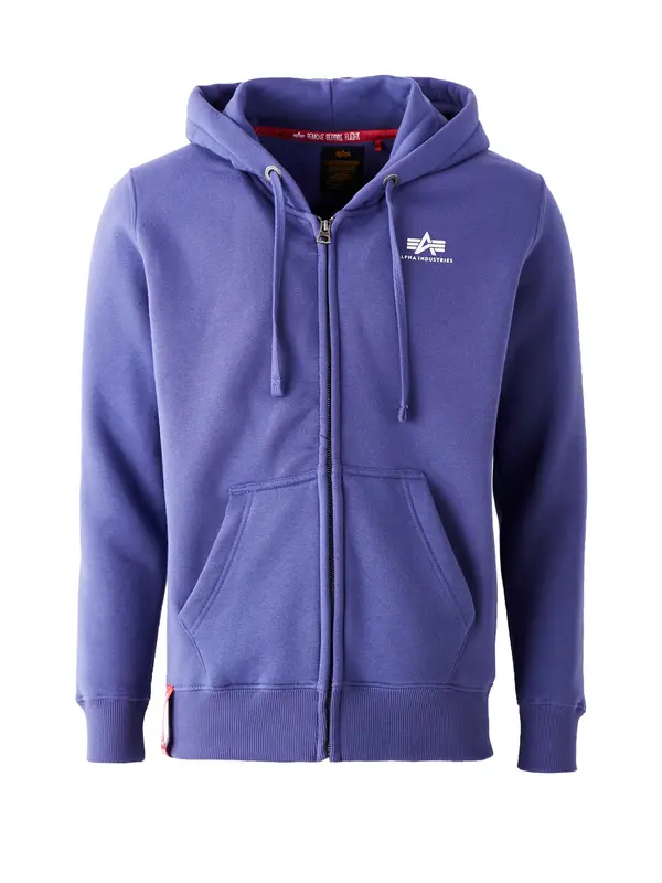ALPHA INDUSTRIES ALPHA INDUSTRIES Jopa na zadrgo  temno liila
