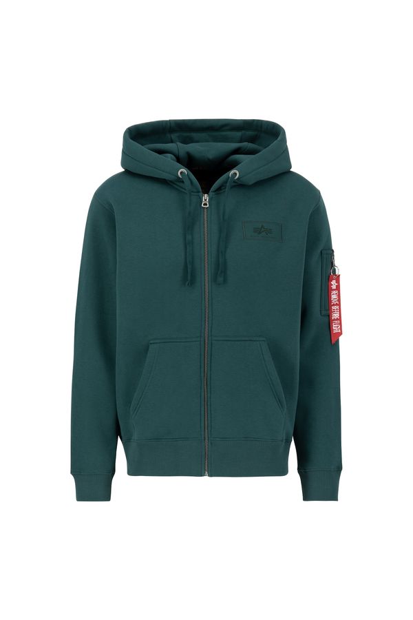 ALPHA INDUSTRIES ALPHA INDUSTRIES Jopa na zadrgo  zelena / oranžna / rdeča