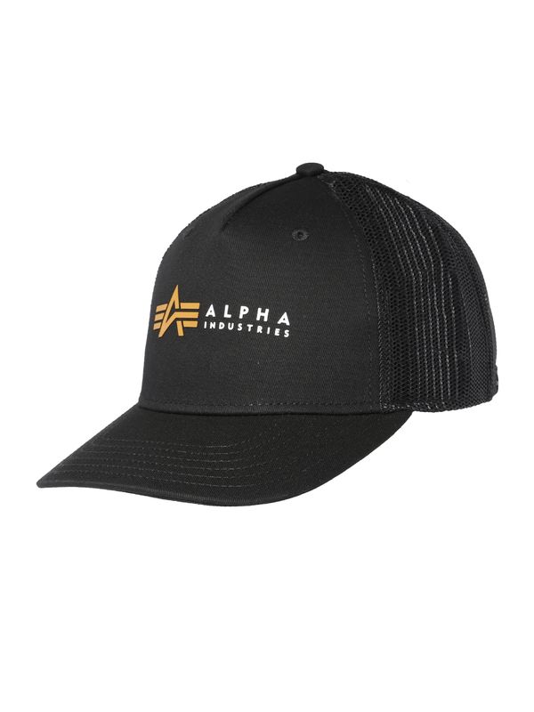 ALPHA INDUSTRIES ALPHA INDUSTRIES Kapa  med / črna / bela