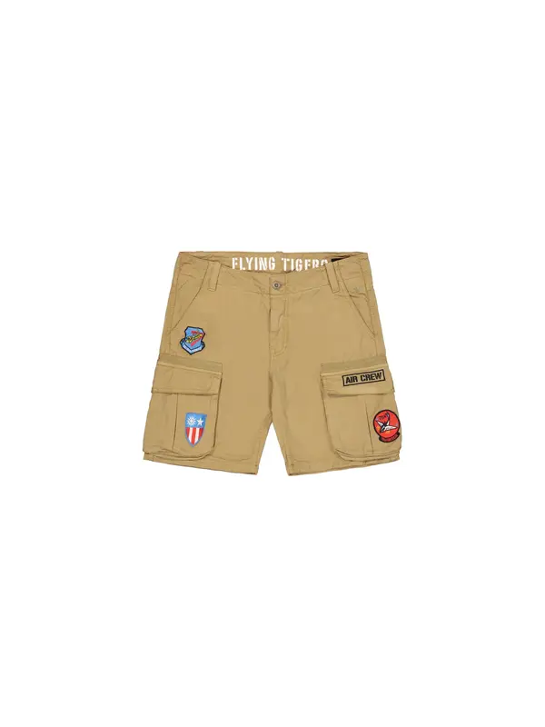ALPHA INDUSTRIES ALPHA INDUSTRIES Kargo hlače 'Flying Tigers'  bež / modra / rdeča / bela