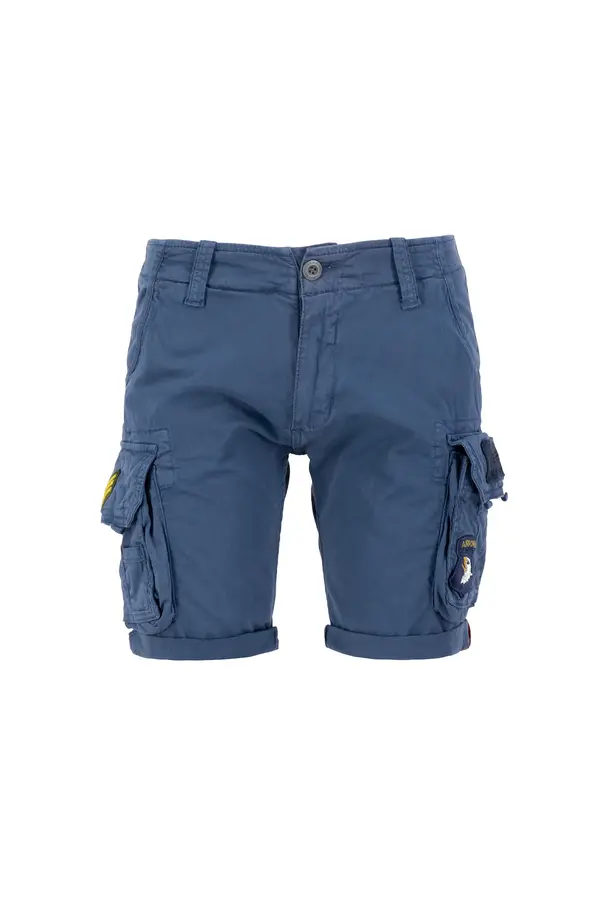 ALPHA INDUSTRIES ALPHA INDUSTRIES Kargo hlače  mornarska / rdeča