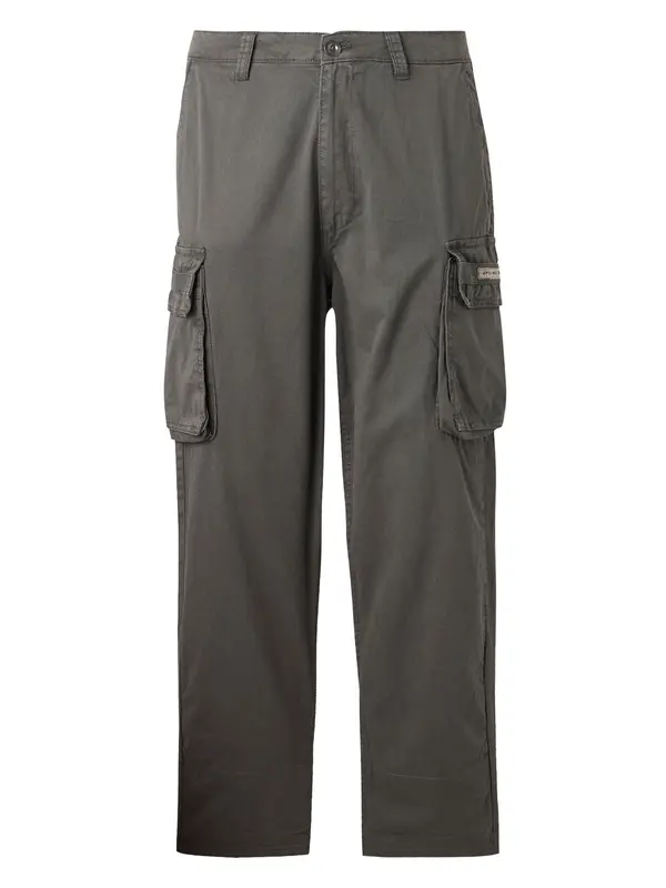 ALPHA INDUSTRIES ALPHA INDUSTRIES Kargo hlače  temno siva