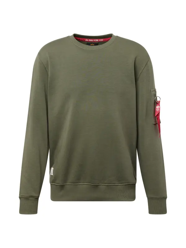 ALPHA INDUSTRIES ALPHA INDUSTRIES Majica  antracit / zelena / rdeča / bela