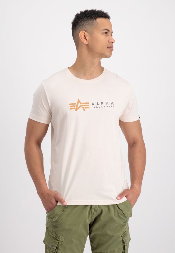 ALPHA INDUSTRIES ALPHA INDUSTRIES Majica  bež / siva / oranžna