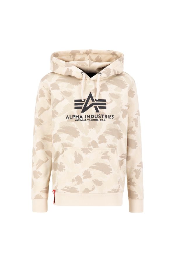 ALPHA INDUSTRIES ALPHA INDUSTRIES Majica  bež / temno siva / črna