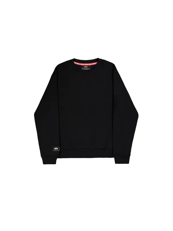 ALPHA INDUSTRIES ALPHA INDUSTRIES Majica  črna / bela