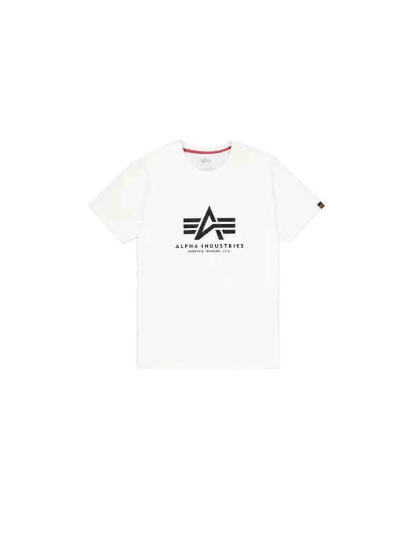 ALPHA INDUSTRIES ALPHA INDUSTRIES Majica  črna / bela