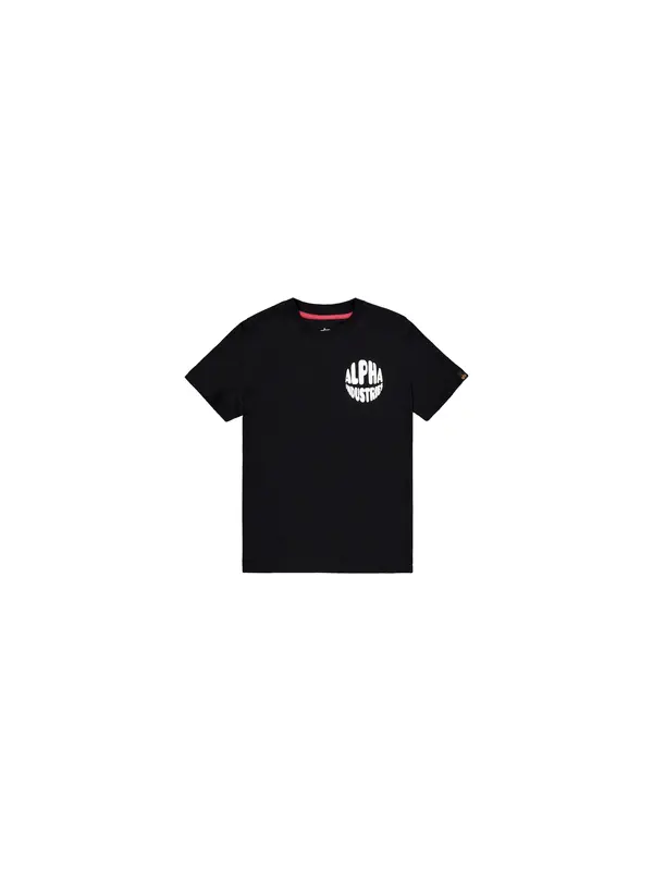 ALPHA INDUSTRIES ALPHA INDUSTRIES Majica  črna / bela