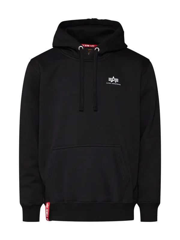 ALPHA INDUSTRIES ALPHA INDUSTRIES Majica  črna