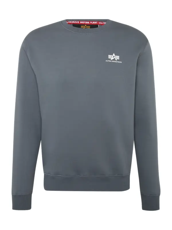 ALPHA INDUSTRIES ALPHA INDUSTRIES Majica  dimno modra / bela