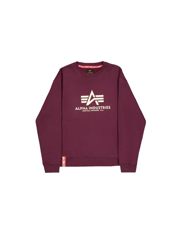 ALPHA INDUSTRIES ALPHA INDUSTRIES Majica  ecru / burgund