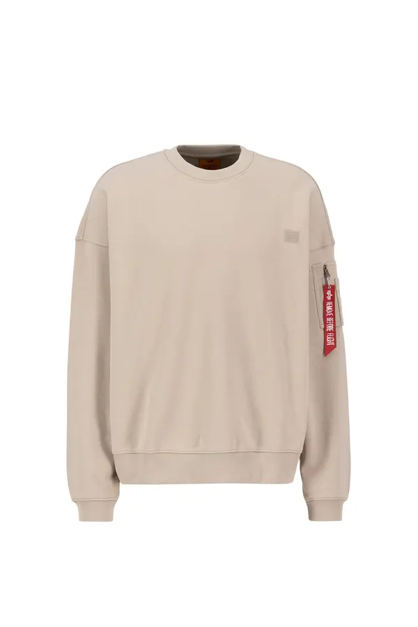 ALPHA INDUSTRIES ALPHA INDUSTRIES Majica 'Essentials'  pesek